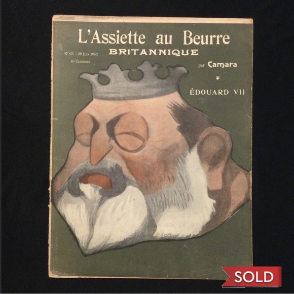 1902 Satirical French Weekly L'Assiette au Beurre - Britannique - Picture 1 of 11